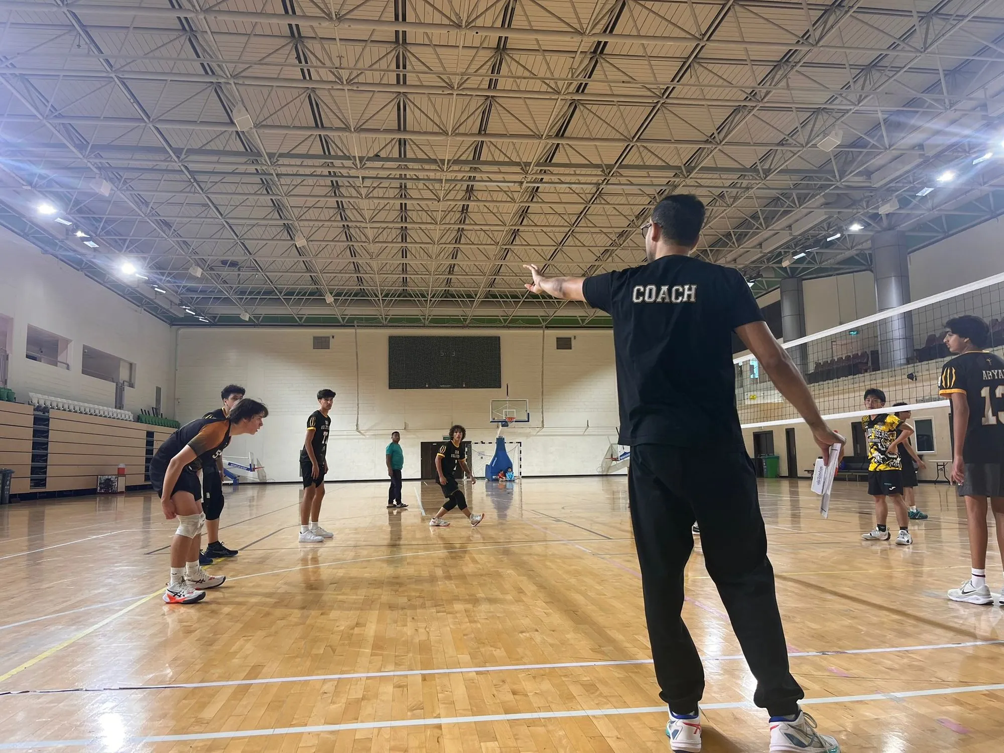 DNA Volleyball Nomads session in Doha
